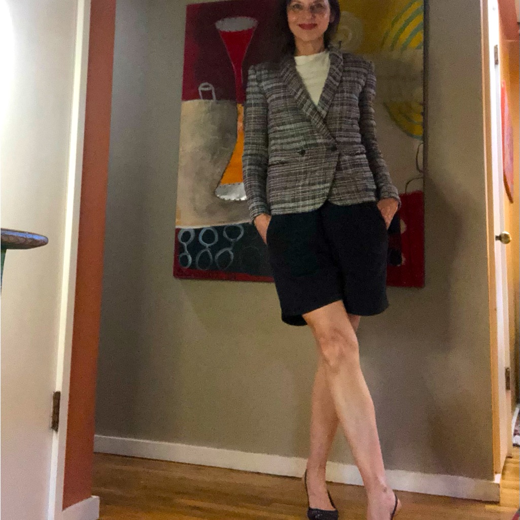 Isabel Marant Etoile Tweed Blazer Eu Sz 36/ Us Sz 4
